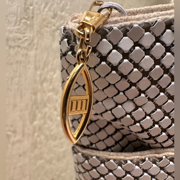 Y&S Vintage White Chain mail bag - Picture 8 of 15
